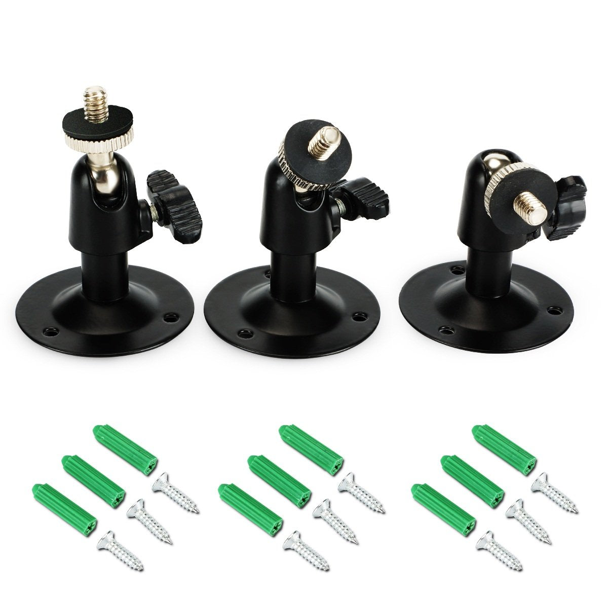 Security Wall Mount For Oculus Sensor Arlo, Arlo Pro,R Stick Up Cam Wired/Battery,Sermicle Metal Security Camera Bracket Outdoor