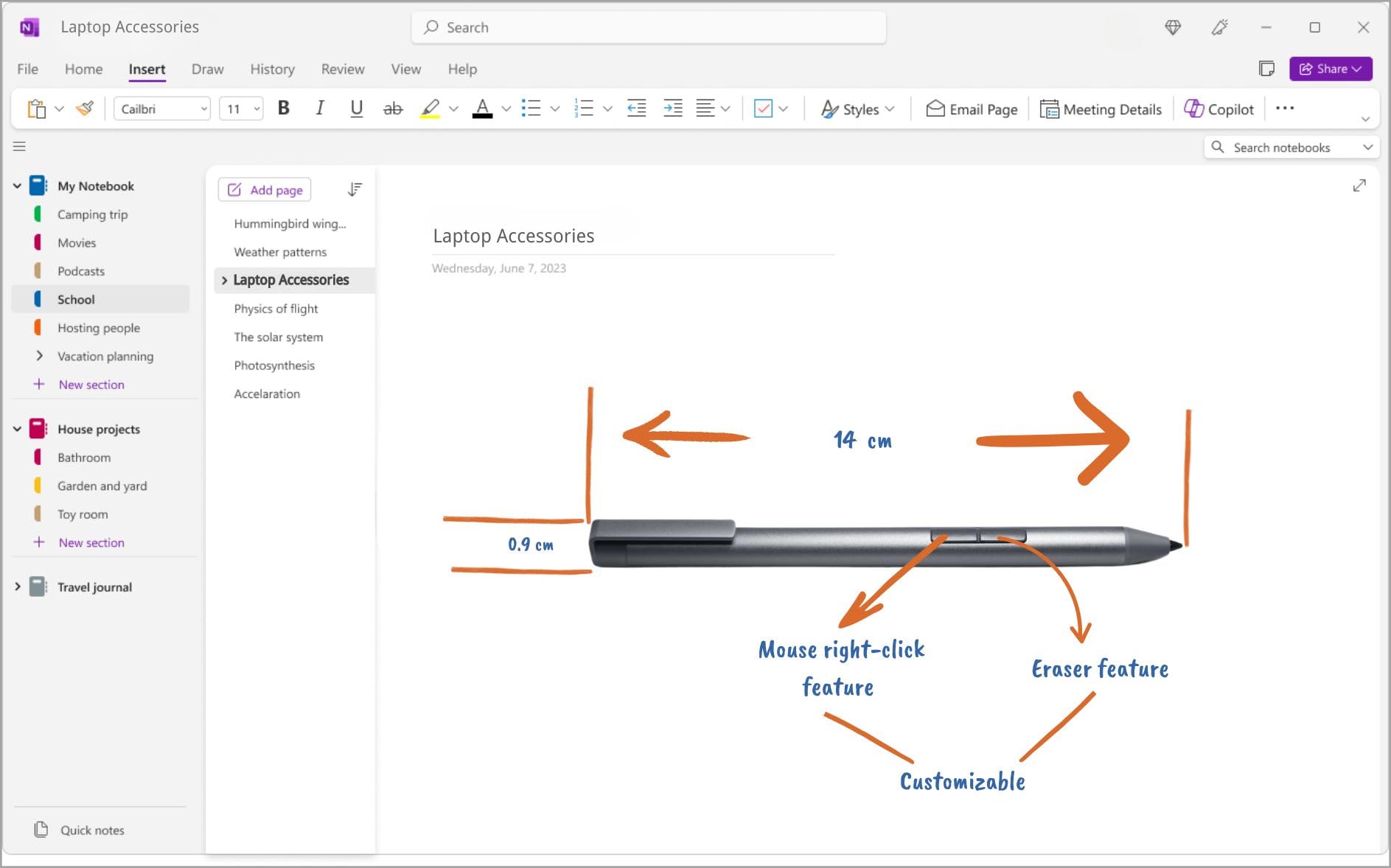 Lazarite M Pen Grey, Active Stylus For Microsoft Surface, Lenovo Yoga 7I/9I, Flex 5, Hp Envy X360/Pavilion X360/Spectre X360, St