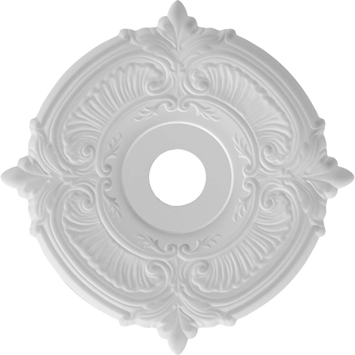 Ekena Millwork Cmp19At Attica Ceiling Medallion, 19''Od, Unfinished