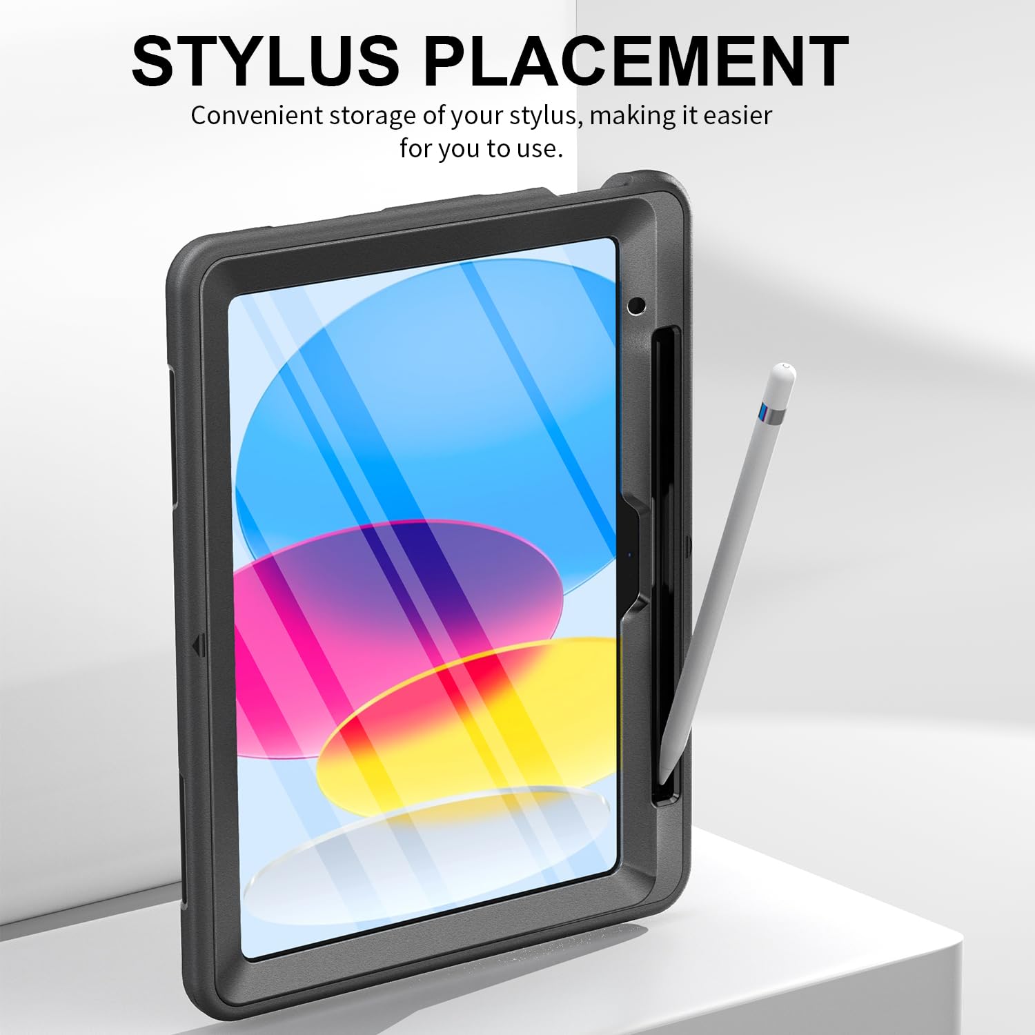 Case For Ipad 10Th Generation 2022:Miesherk Stock Military Grade Shockproof Rugged Case For Ipad 10Th Gen 10.9'' W/Screen Protec