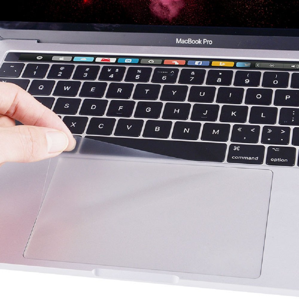 Se7Enline Compatible With Macbook Air 13'' (2018 2024) Trackpad New Protector (2 Pcs) Touch Pad Cover Unti Scratch Unti Water Co