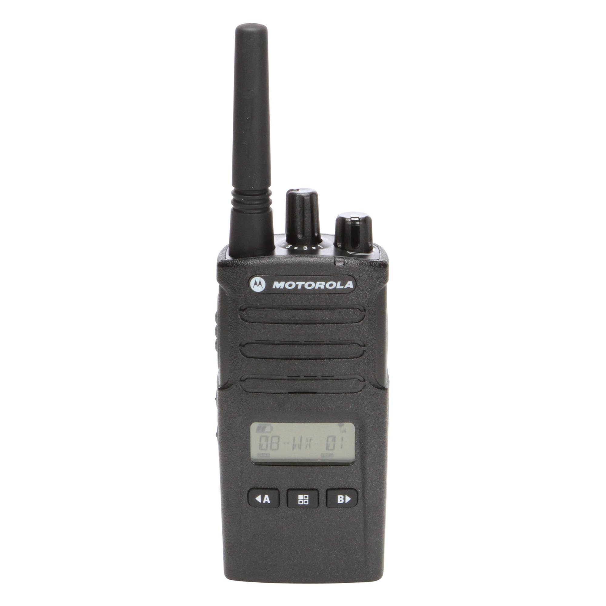 Motorola Rmu2080D On Site 8 Channel Uhf Rugged Two Way Business Radio With Display And Noaa (Black)