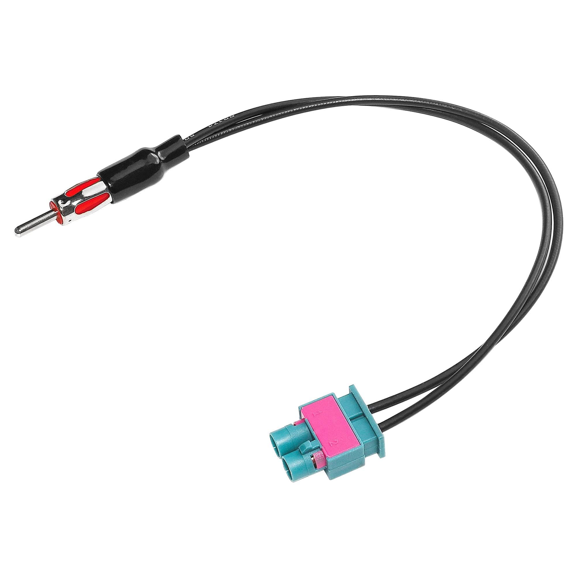 Anina Double Fakra Male To Din Iso Adapter Compatible With Audi Volvo Vw Seat Skoda Car Din Motorola Type