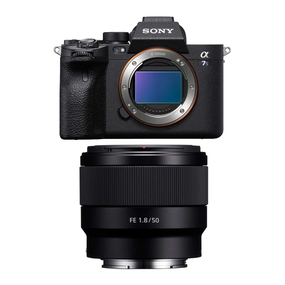 Sony Alpha A7S Iii Mirrorless Digital Camera With 50Mm Full Frame Prime Lens Bundle (6 Items)