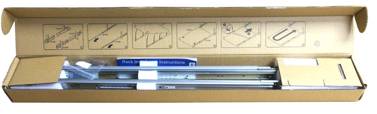 Dell PowerEdge R320, R420, R620, R330, R430, R630, R640 1U Ready Rail Kit   81WCD