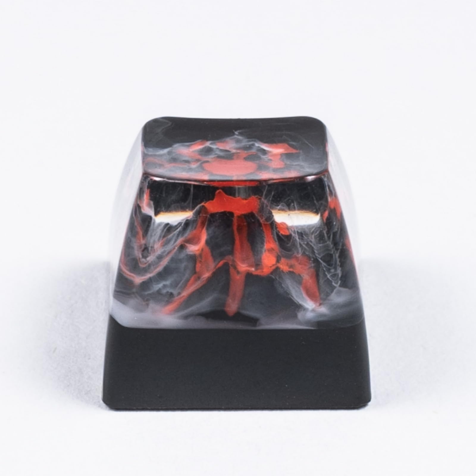 Artisan Keycaps Famous Landscape Series Resin Esc Keycap For Mechanical Keyboard (St.Helens Volcano Keycap)