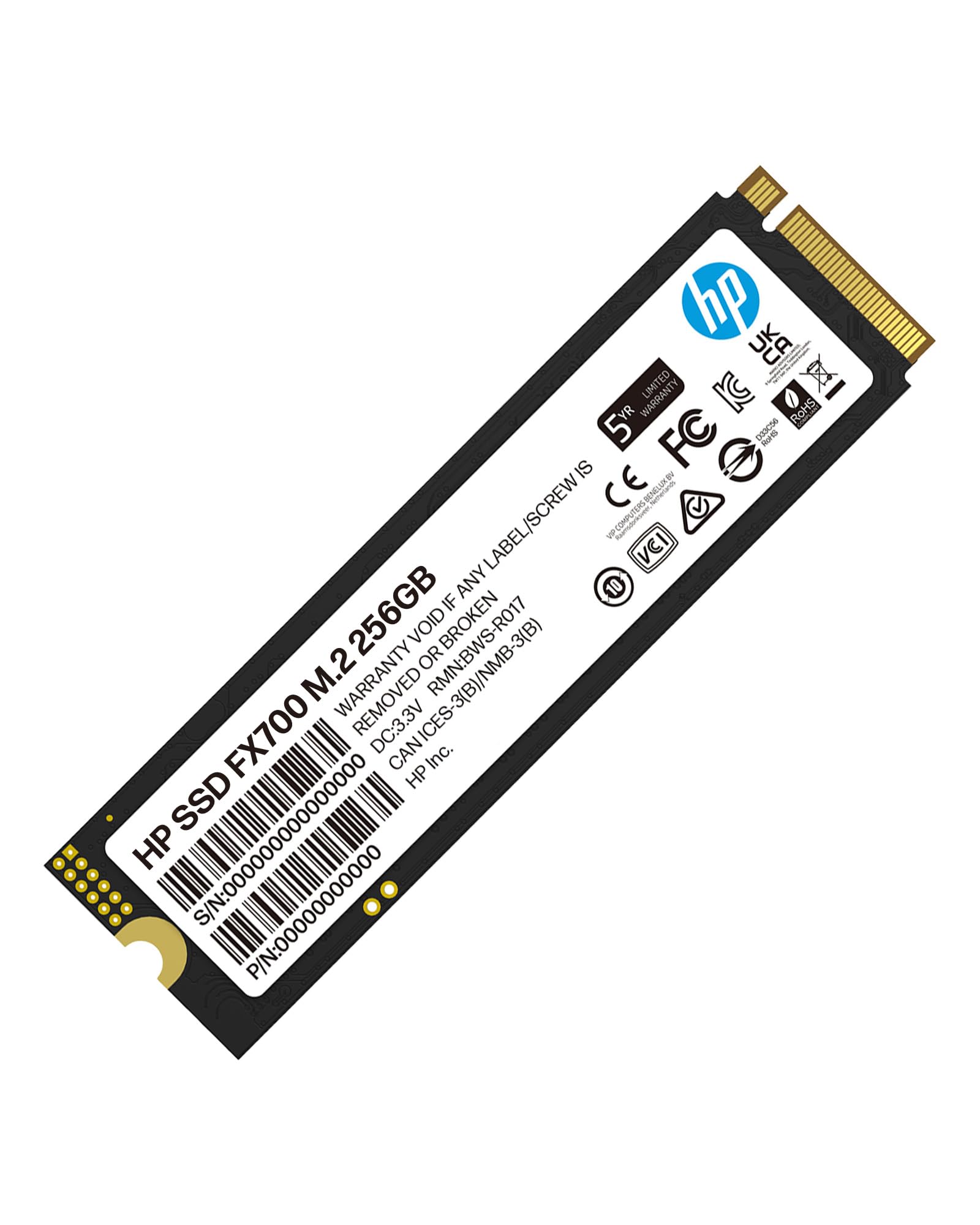 Hp Ex900 M.2 500Gb Pcie 3.0 X4 Nvme 3D Tlc Nand Internal Solid State Drive (Ssd)   2Yy44Aa#Abc