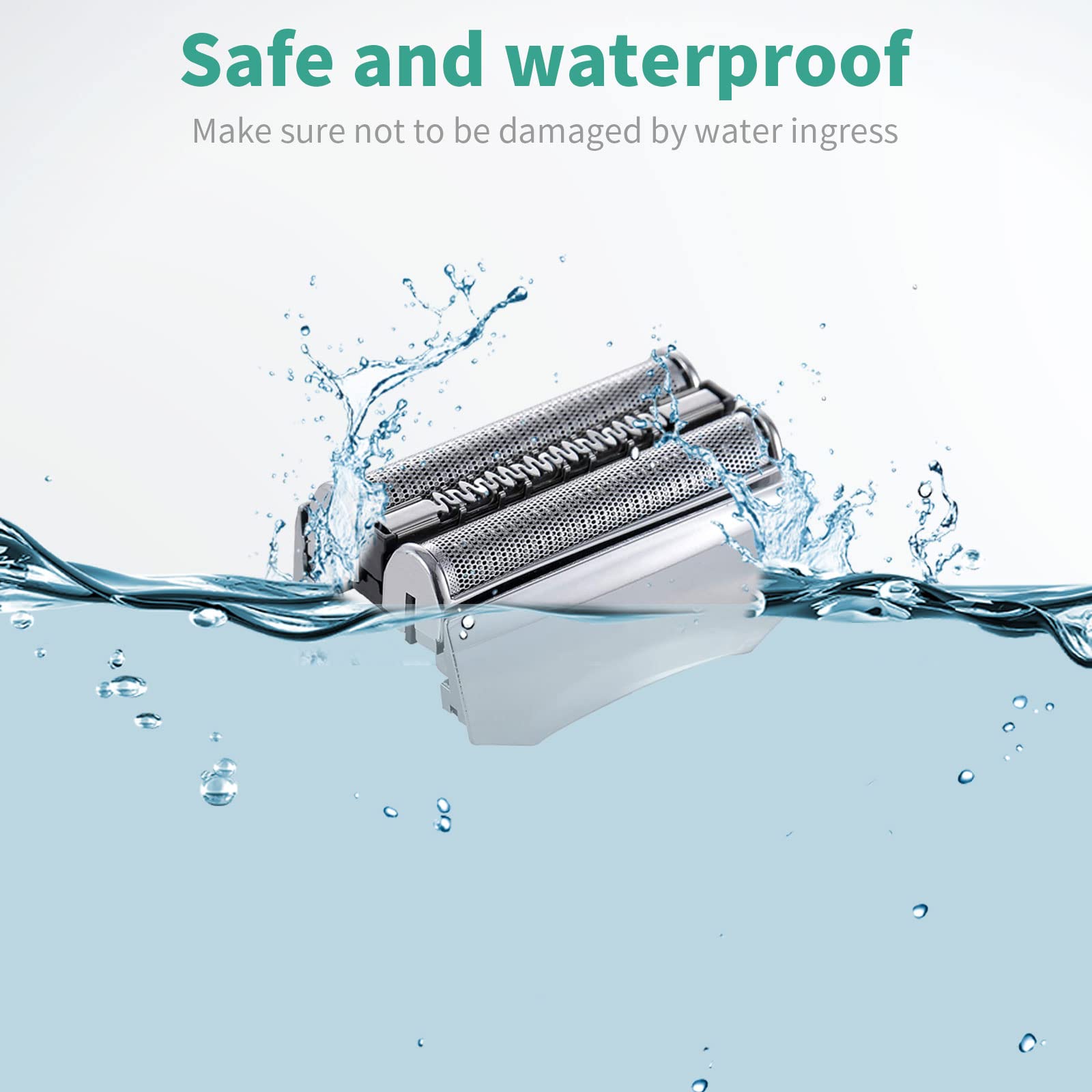 70S Replacement Head Compatible With Braun Series 7 S7 Razors Models 720, 720S 3, 720S 4, 720S 5, 730, 790Cc, 790Cc 3, 790Cc 4