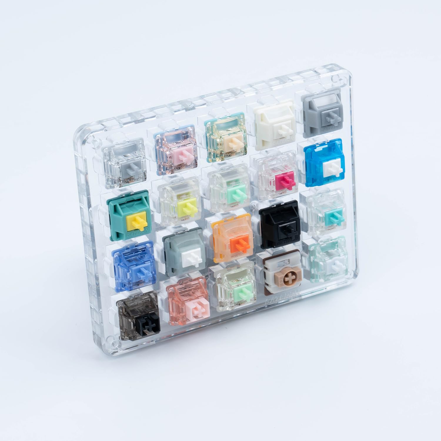 Gateron Keyboard Switches Tester, Magnetic Jade Baby Kangaroo 2.0 Smoothie Melodic Ink Wall Stem Box Black Pink Key Switches For