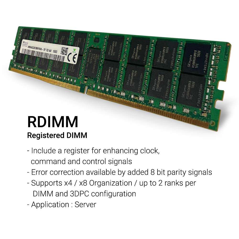 Brute Networks H8Pgn Bn   8Gb Ddr4 2133Mhz 2Rx8 Ecc Registered Rdimm (Compatible With Oem Pn# H8Pgn)