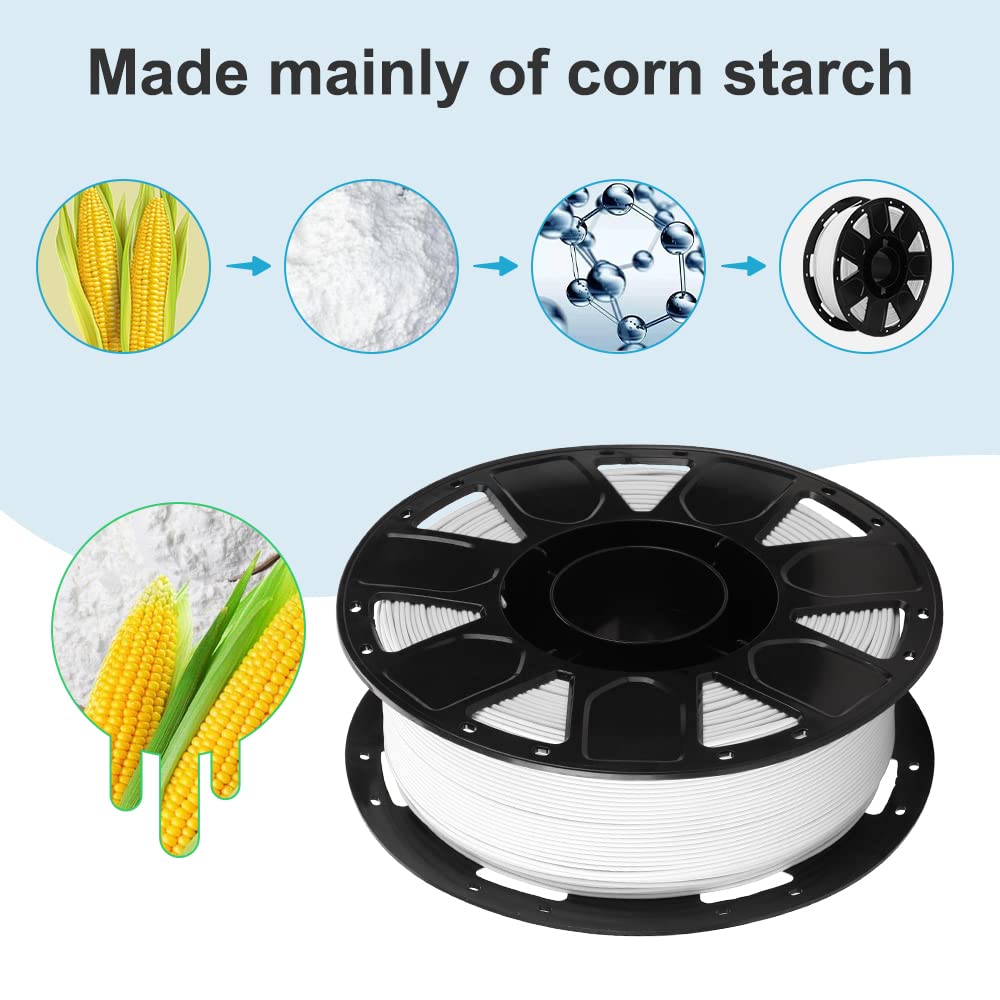 Official 3D Printer Filament Ender Pla Filament 1.75Mm, No Tangling, Strong Bonding And Overhang Performance Dimensional Accurac
