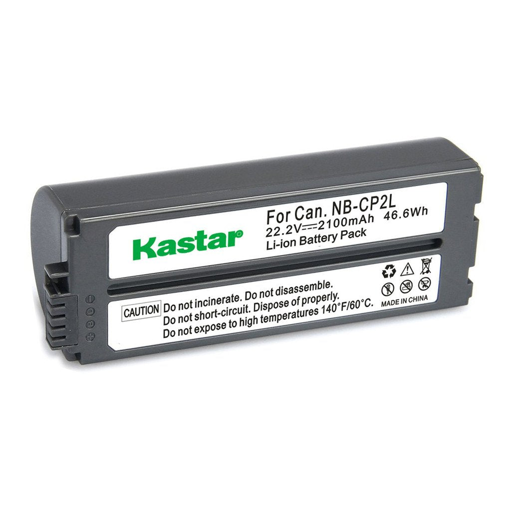Kastar Battery Nb Cp2L 2 Pack For Canon Nb Cp1L Nb Cp2L, Compact Photo Printers Selphy Cp100 Cp200 Cp220 Cp300 Cp330 Cp400 Cp510