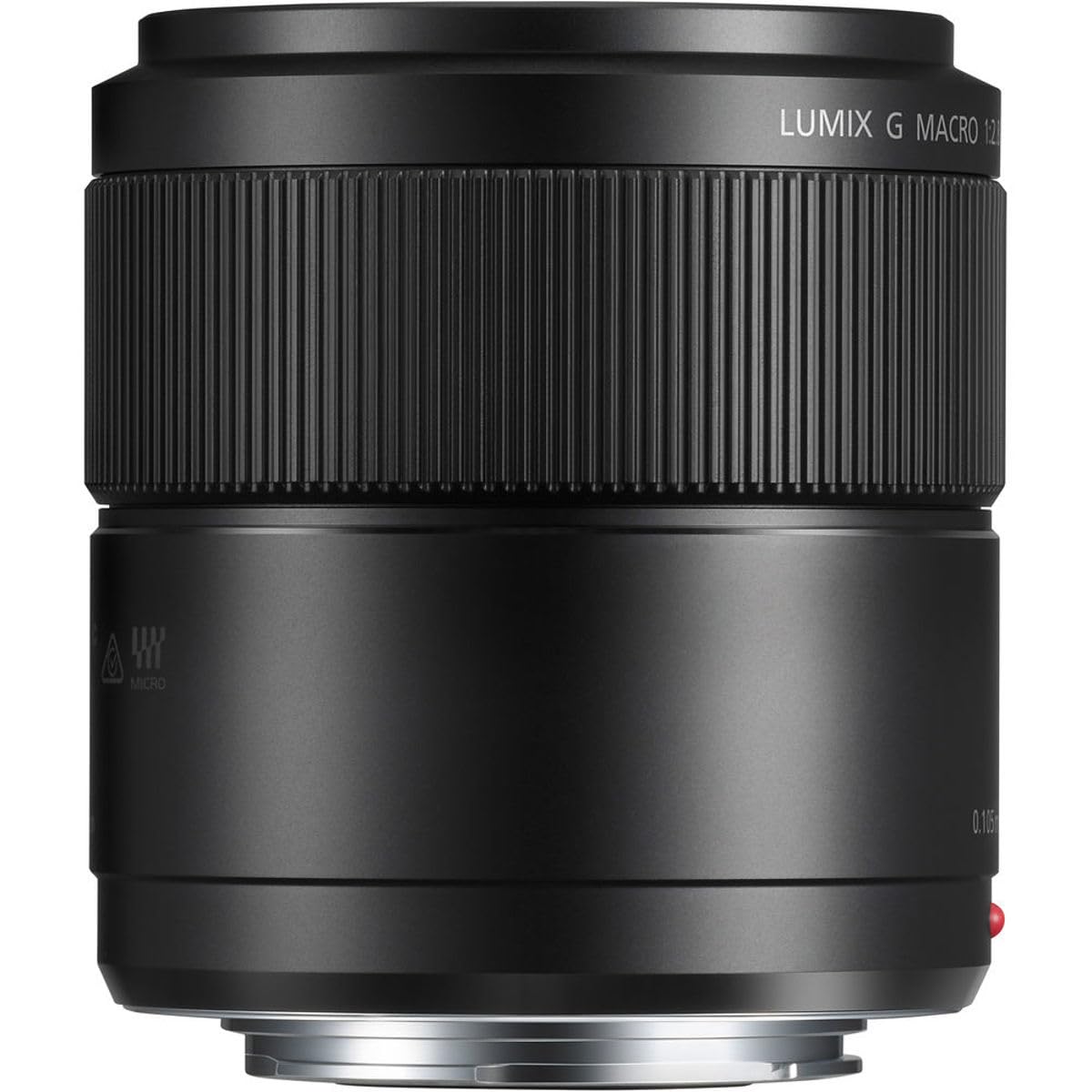 Panasonic Lumix G Macro Lens, 30Mm, F2.8 Asph, Mirrorless Micro Four Thirds, Mega Optical I.S, H Hs030 (Usa Black)
