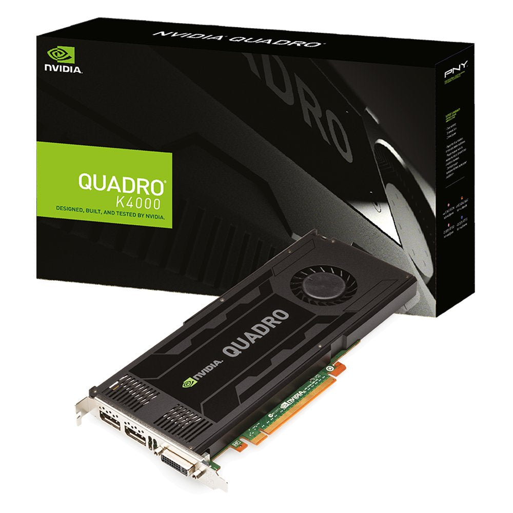 Nvidia Quadro K4000 3Gb Gddr5 Graphics Card (Pny Part #: Vcqk4000-Pb)