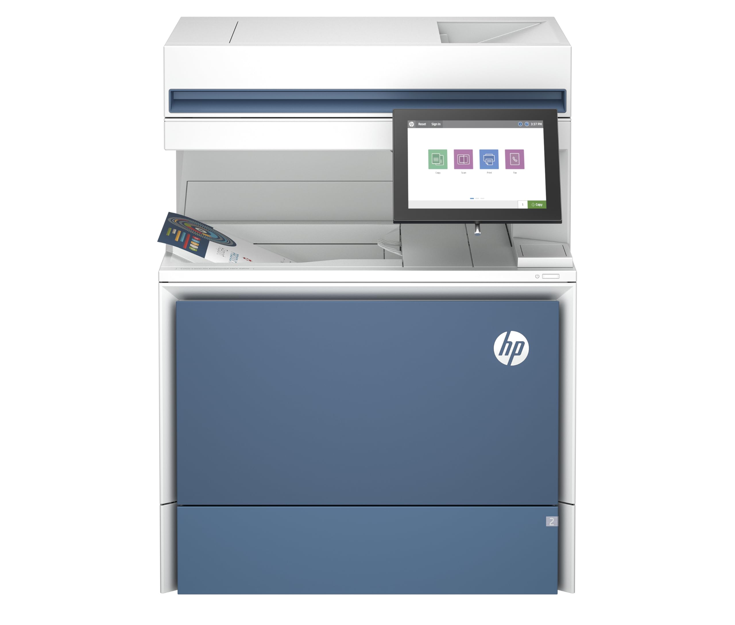 HP Color LaserJet Enterprise MFP 6800dn Printer, Print, Scan, Copy, Best for Business (6QN35A)