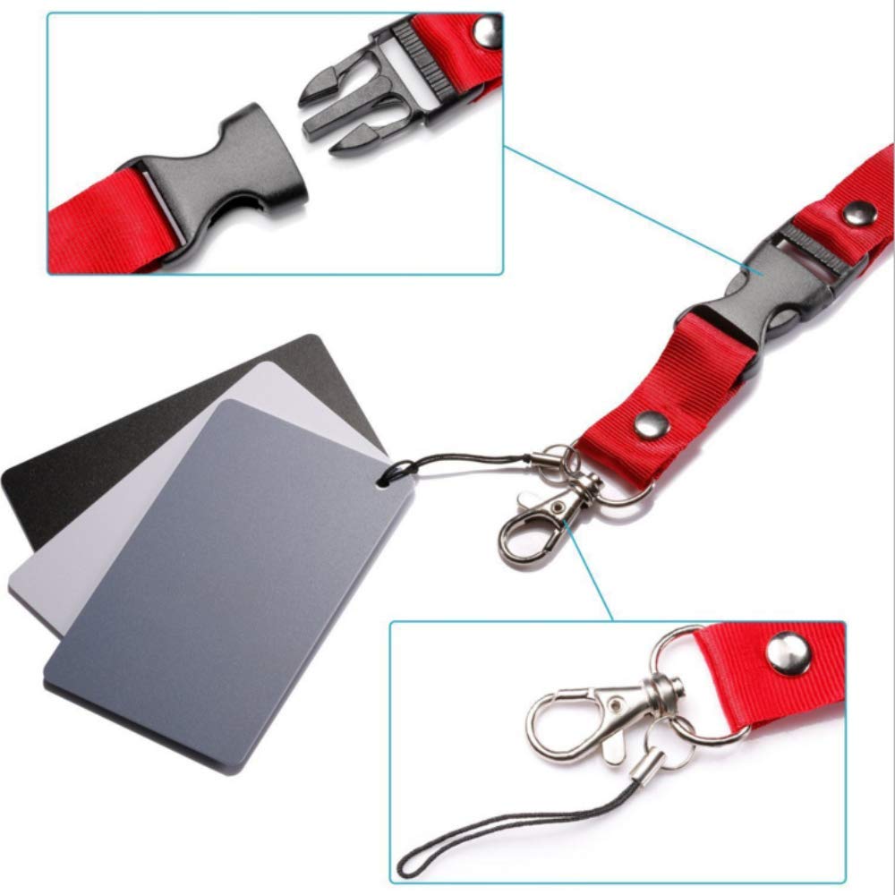 Grey Card White Balance Card 18% Exposure Photography Card Custom Color Calibration Dslr/Slr/Evil Camera Checker For Digital Pho