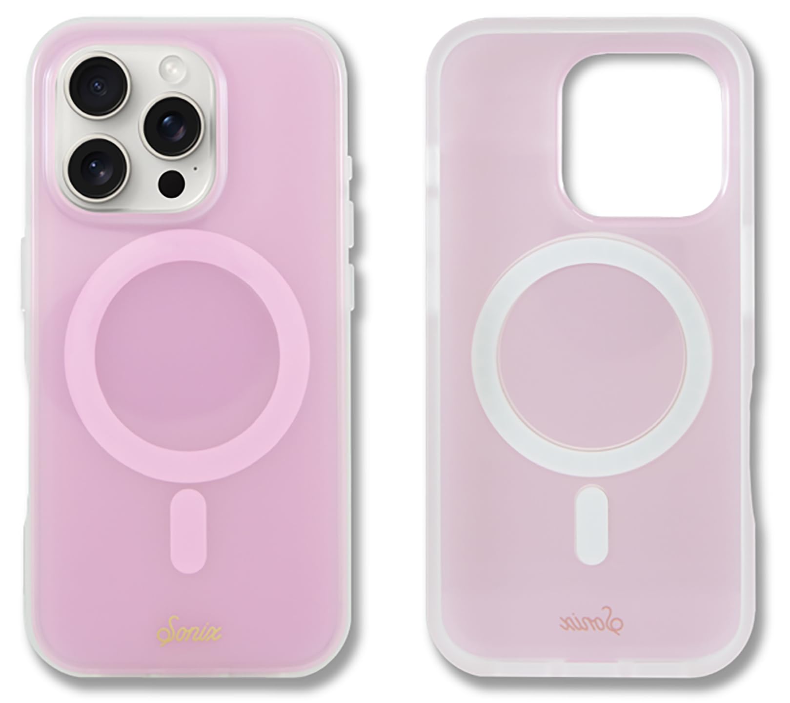 Sonix Case For Iphone 16 Pro | Compatible With Magsafe | 10Ft Drop Tested | Jelly Pink