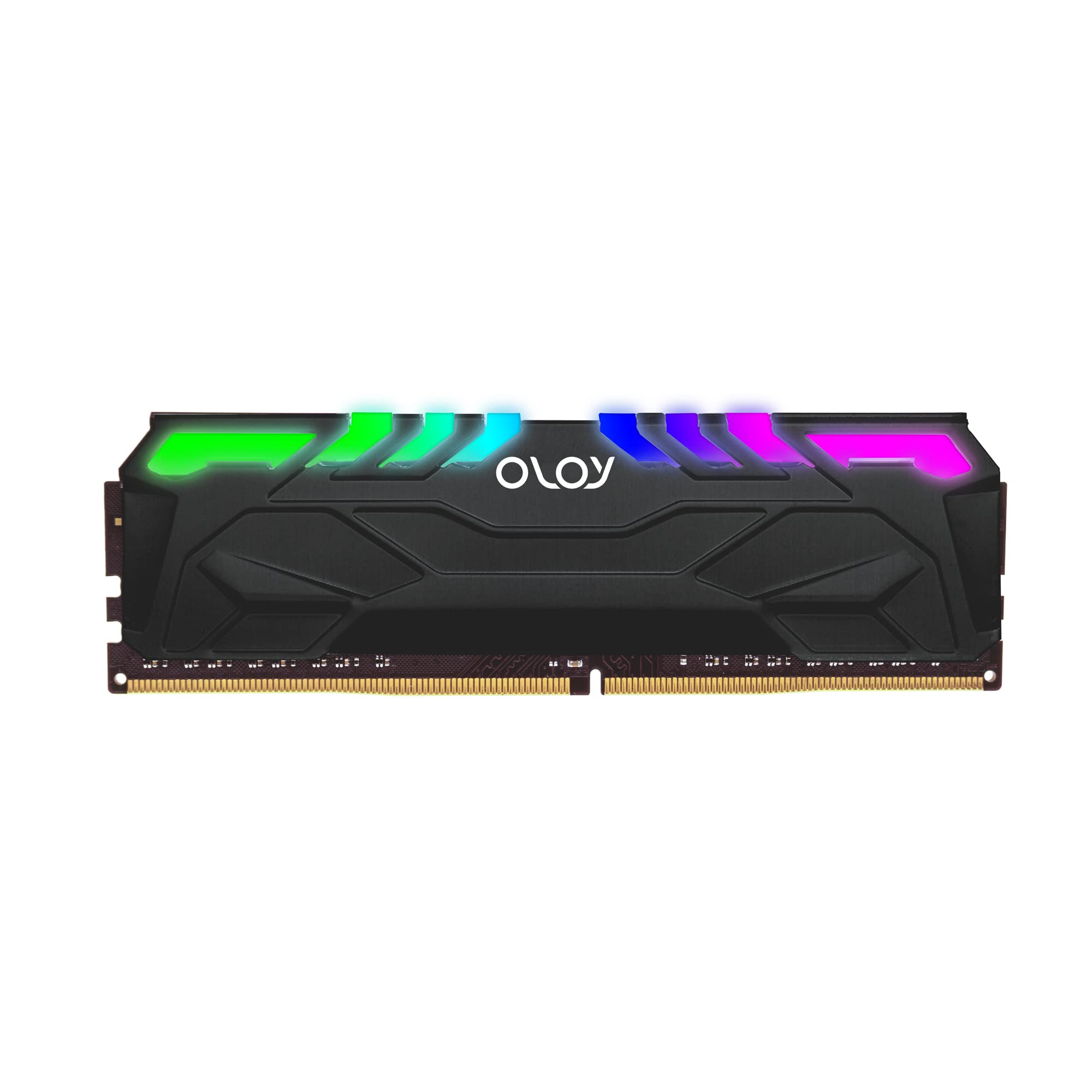 Oloy Ddr4 Ram 32Gb (2X16Gb) Black Owl Aura Sync Rgb 3200 Mhz Cl16 1.35V 288 Pin Desktop Gaming Udimm (Md4U1632161Bhjda)
