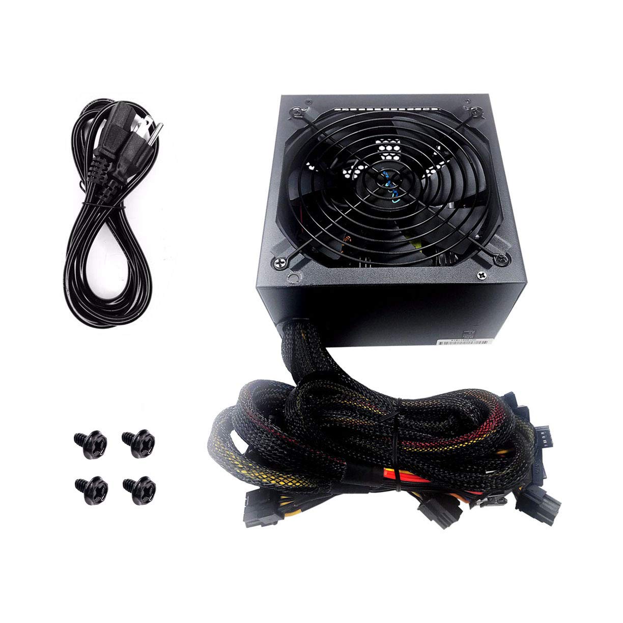 Apevia Atx Sp700 Spirit Atx Power Supply With Auto Thermally Controlled 120Mm Fan, 115/230V Switch, All Protections