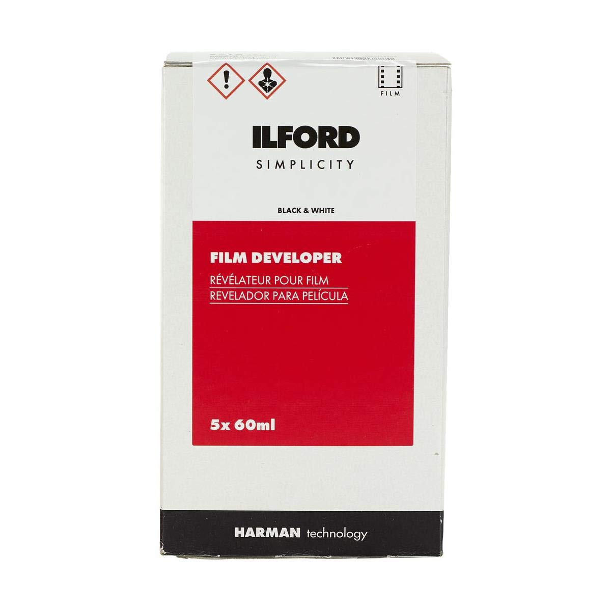 Ilford Simplicity Film Developer, 60Ml Sachet, 5-Pack