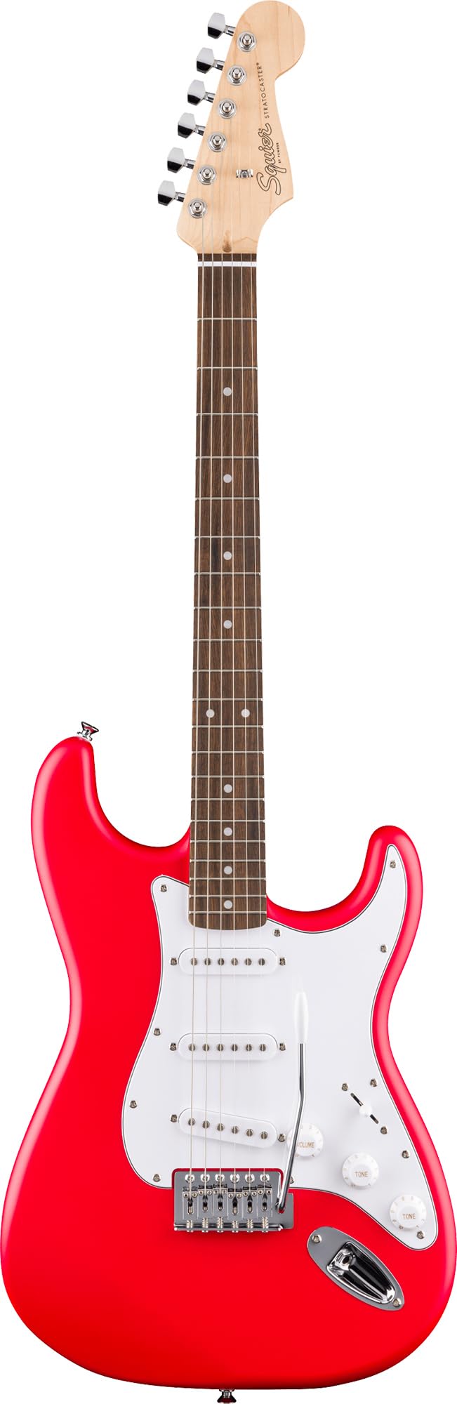 Fender Squier Stratocaster - Torino Red Bundle With Frontman 10G Amplifier, Gig Bag, Strap, Instrument Cable, Picks, And Austin