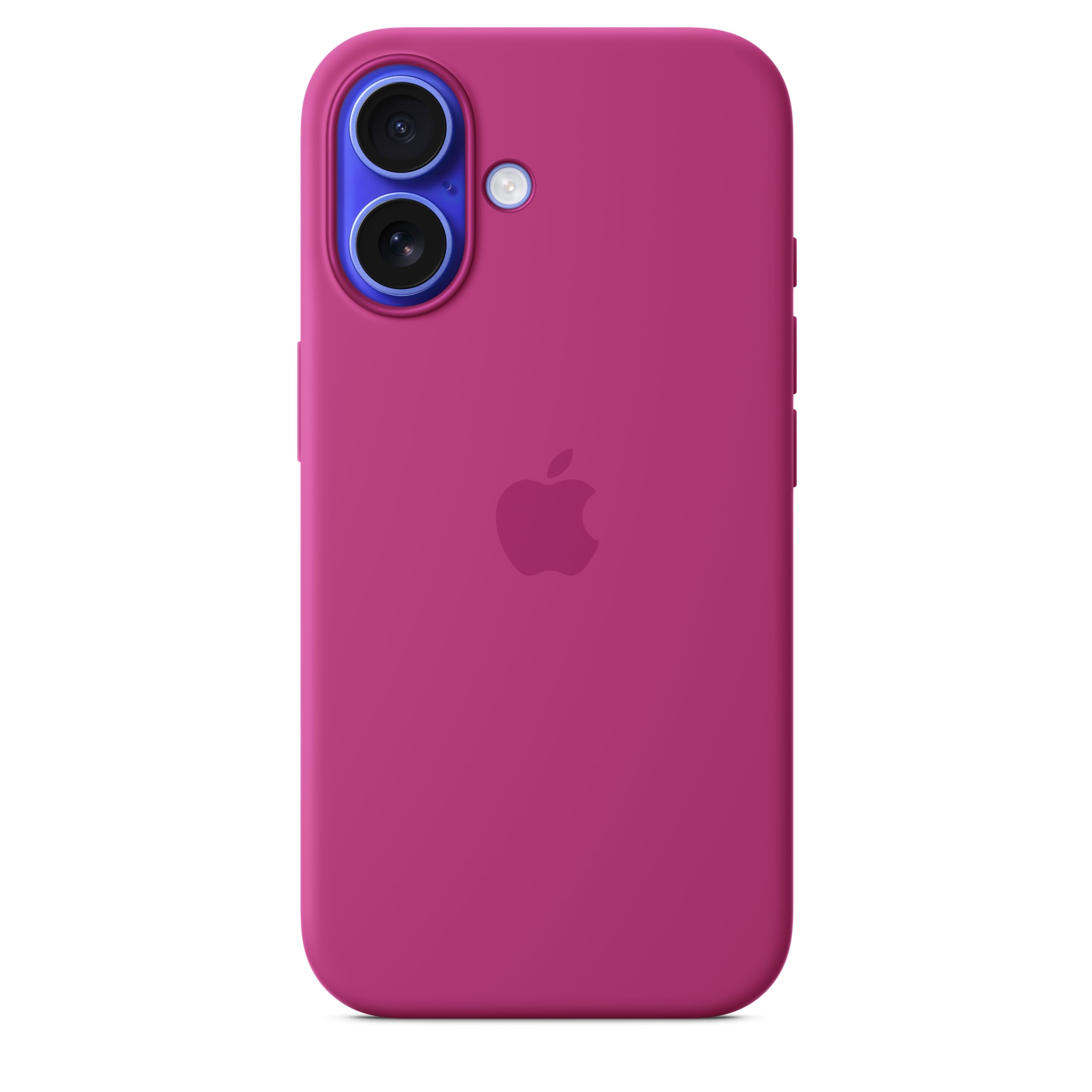 Apple Iphone 16 Silicone Case With Magsafe And Camera Control   Fuchsia