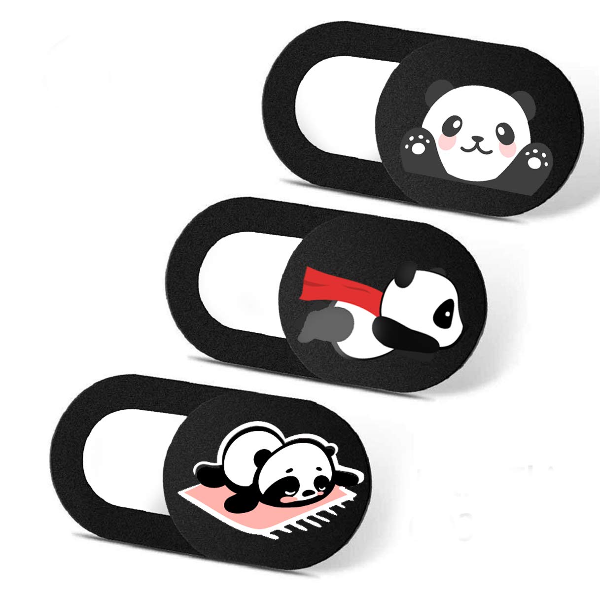 Imnext2U Laptop Camera Cover Slide 3 Pack Ultra Thin Slide Laptop Camera Cover For Echo Show, Computer, Tablet, Chromebook, Pc  