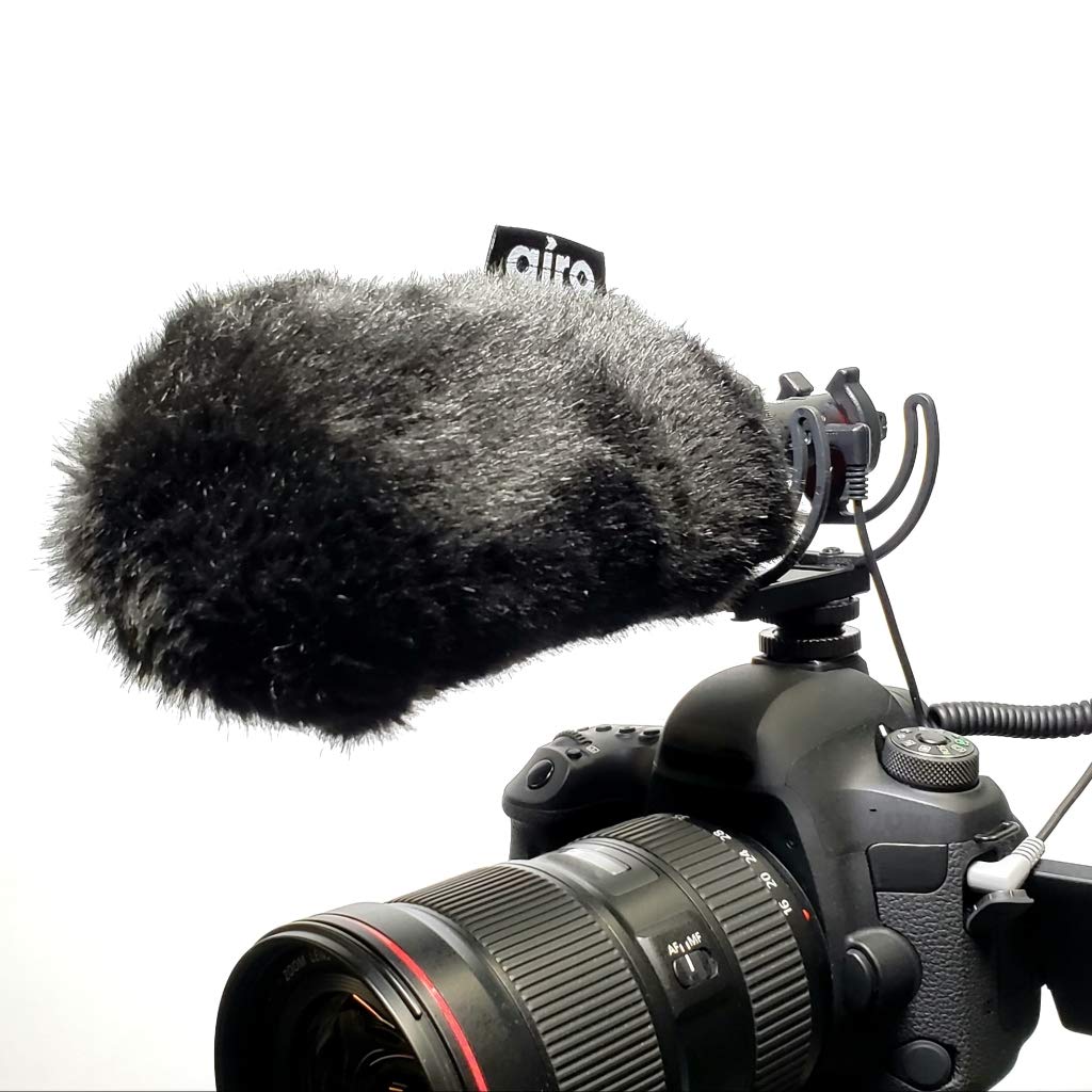 K Tek Airo Slip On Custom Windscreen For Rode Videomic/Ntg1 Or Deity D3/D3 Pro Microphones