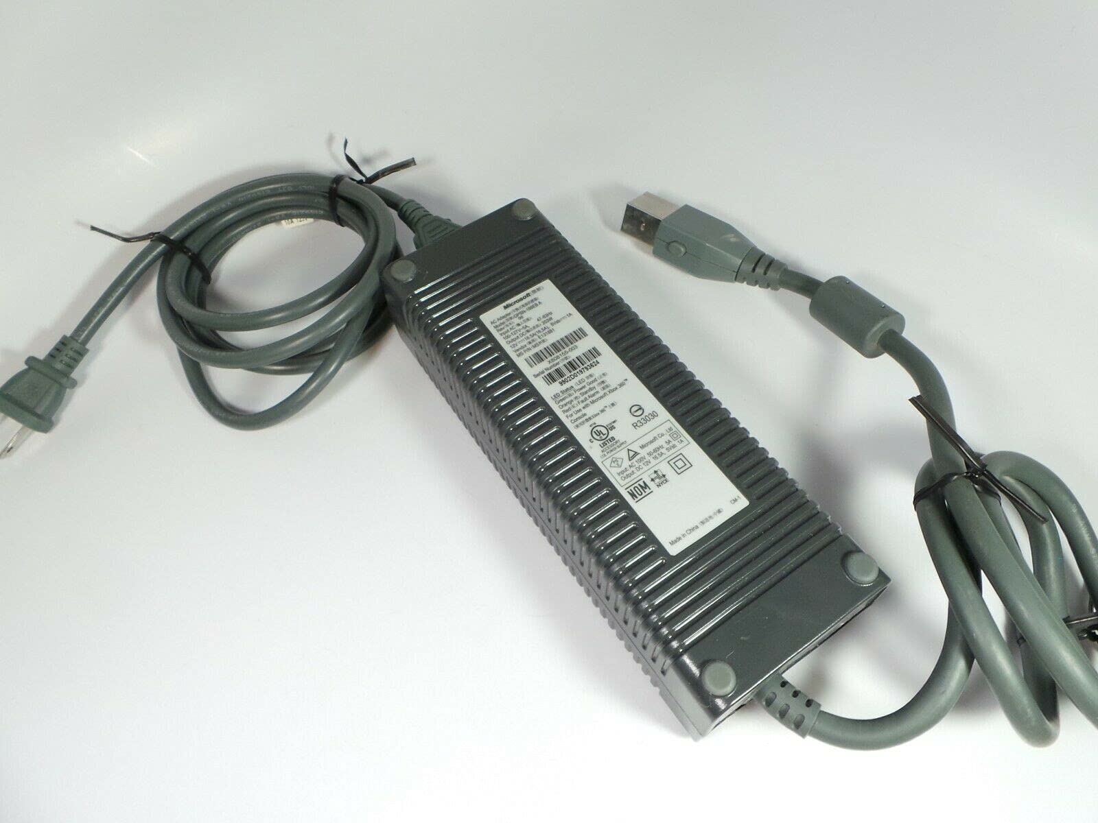 Official Xbox 360 Microsoft Ac Power Supply Adapter 203W