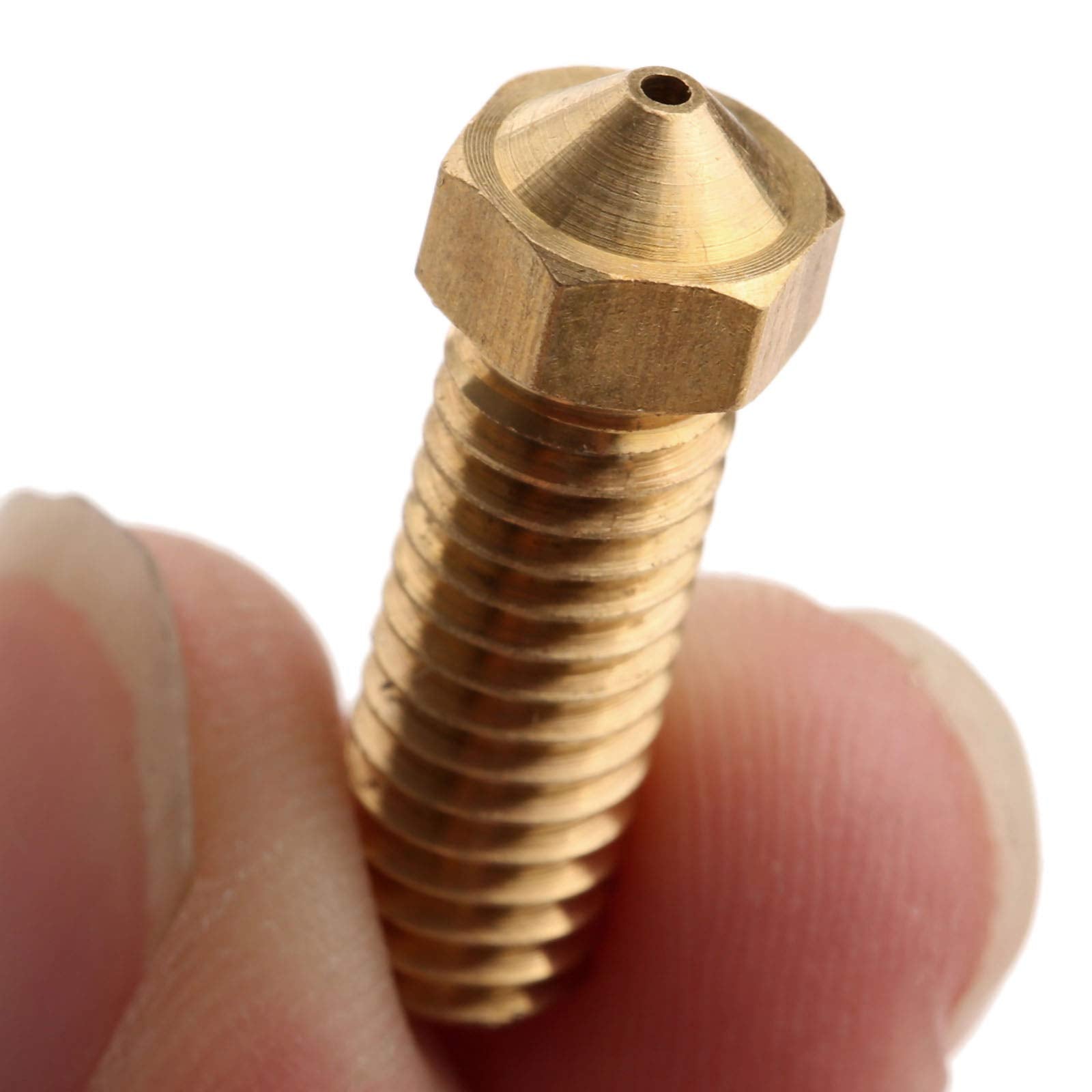 Dophee 0.6/0.8/1/1.2Mm Volcano Nozzle 3D Printer Extruder Print Head + Heater Block Kit