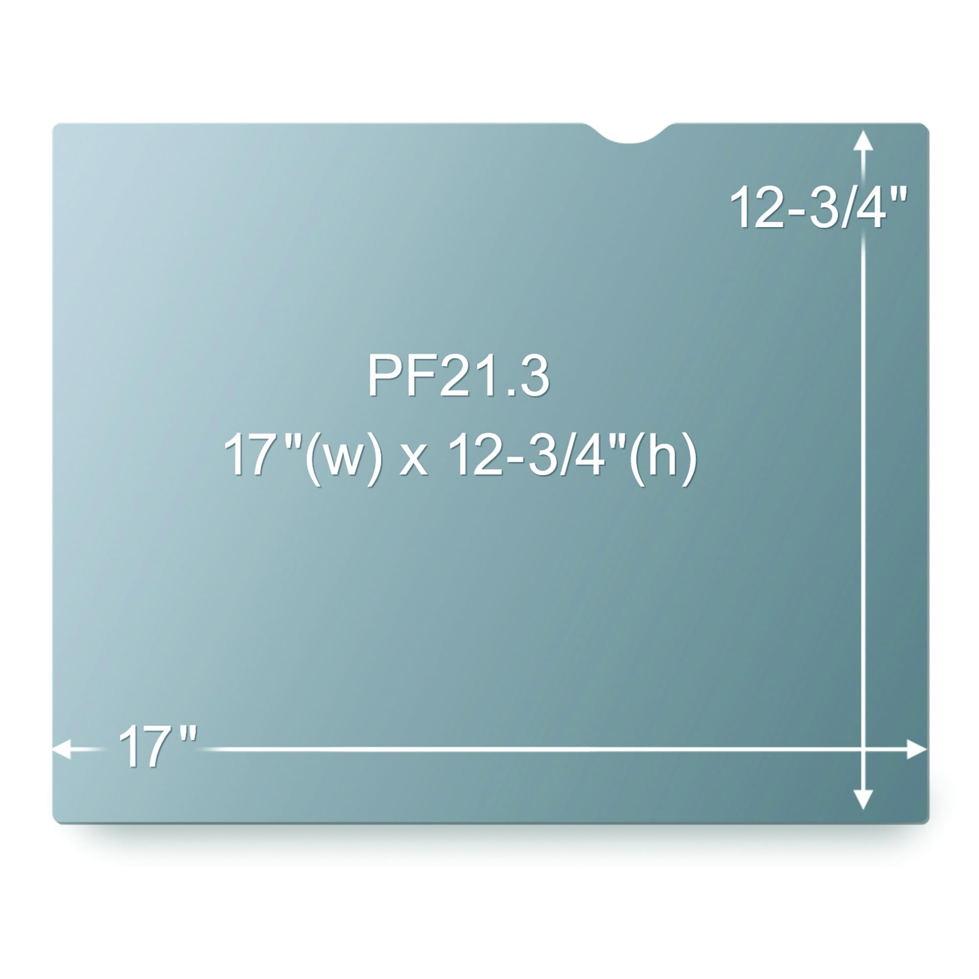 3M Frameless Blackout Privacy Filter For 21.3'' Flat Panel Monitor