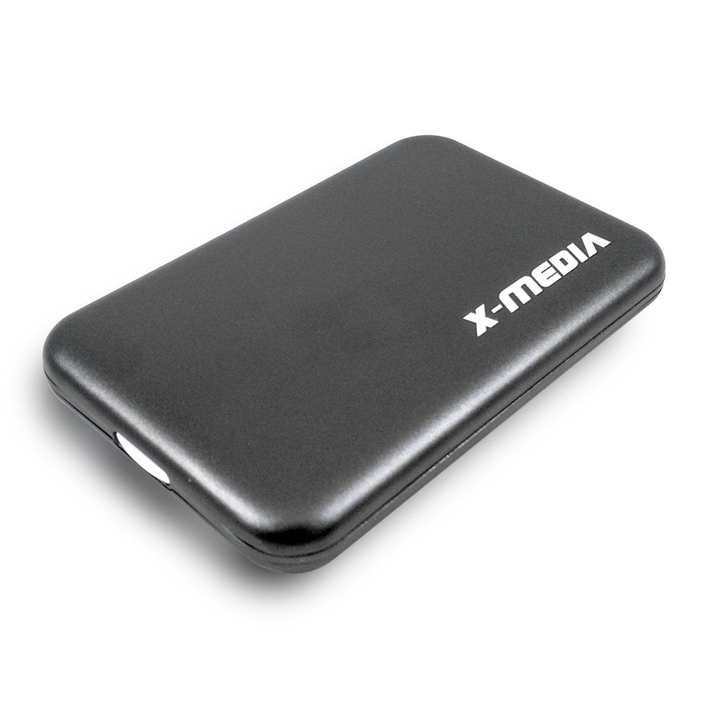 X Media 2.5 Inch Tool Free Usb 3.0 Sata Aluminum Hard Disk Drive Hdd External Enclosure Case [Xm En2251U3 Bk]