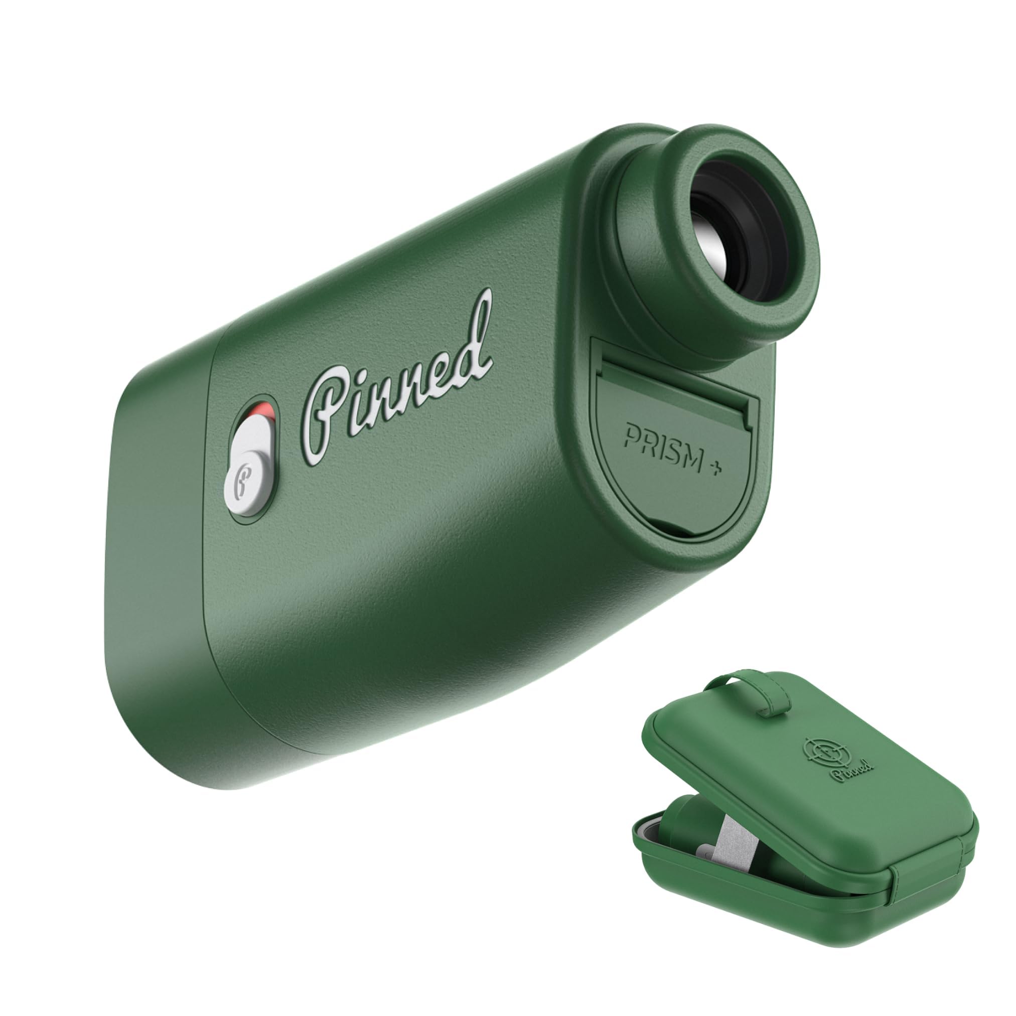 Pinned Prism Slope Golf Rangefinder - Golf Distance Rangefinder with Slope - USB Rechargeable, Pinned Locked Vibration Laser Ran
