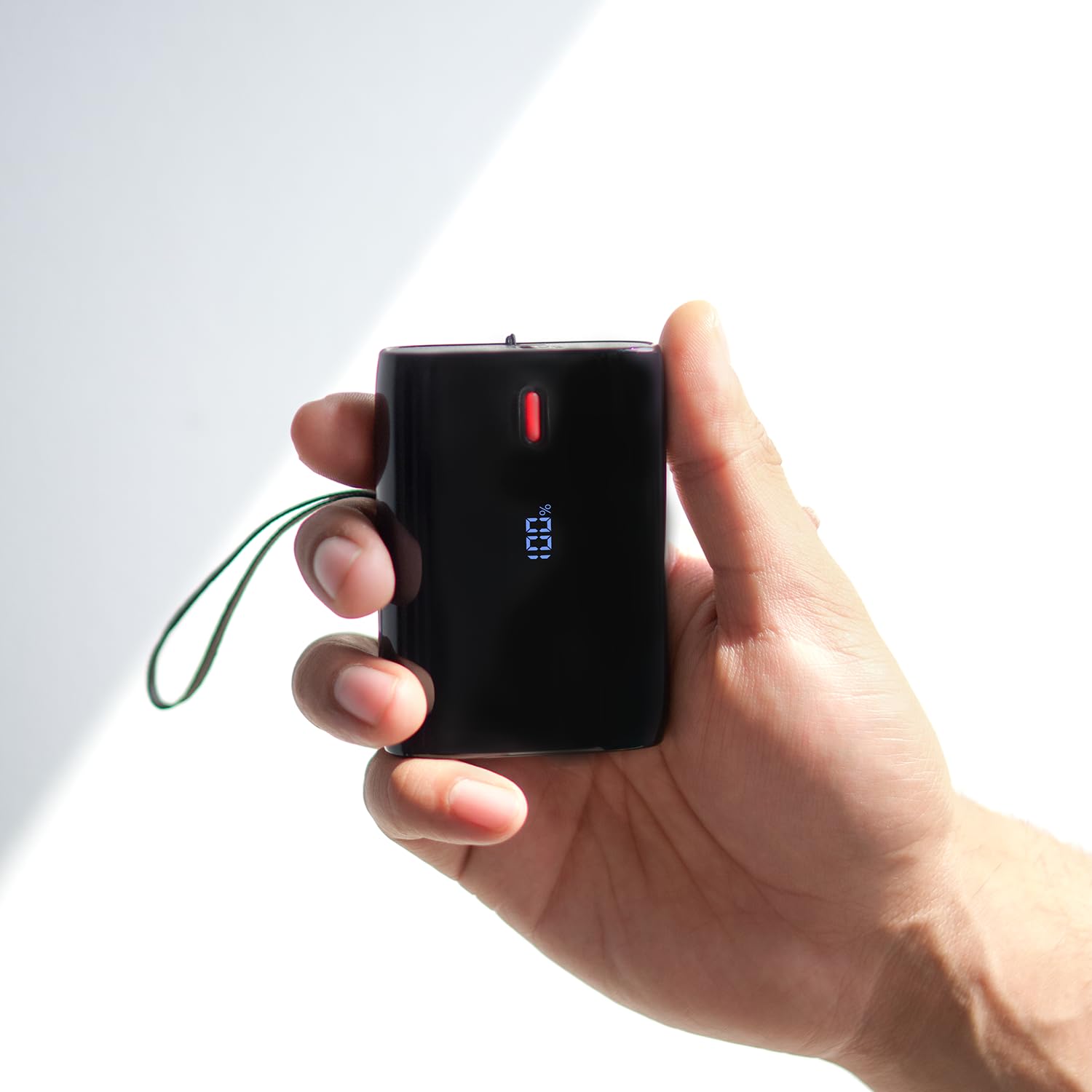 boAt EnergyShroom PB300 Air 10000 mAh 22.5W Pocket Size Power Bank with Compact and Lightweight Design, LED Battery Display, 12 
