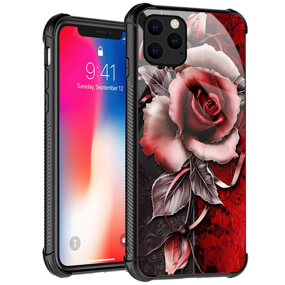Tnxee Case Compatible With Iphone 13 Pro Case, Fantasy Rose Pattern Design Case For Iphone 13 Pro Cases For Girls Women Case