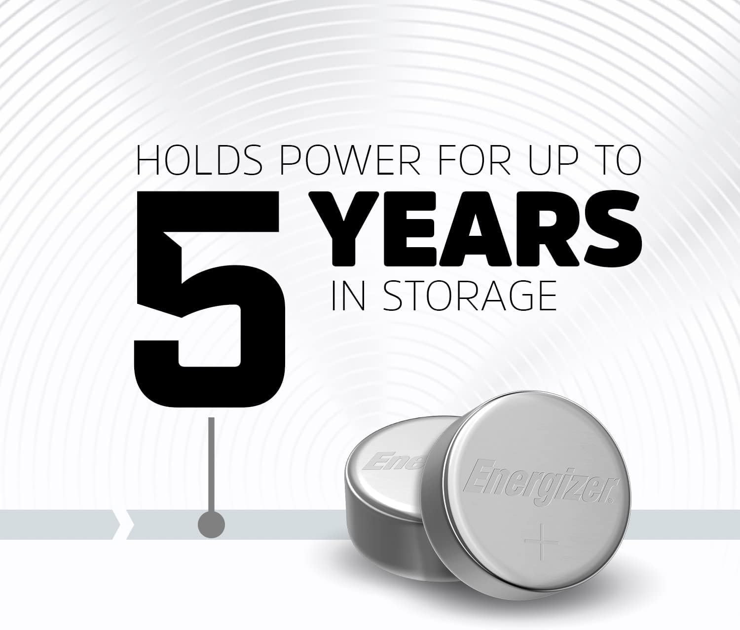 Energizer 379 (Sr521Sw) Silver Oxide Battery (Pack Of 5)