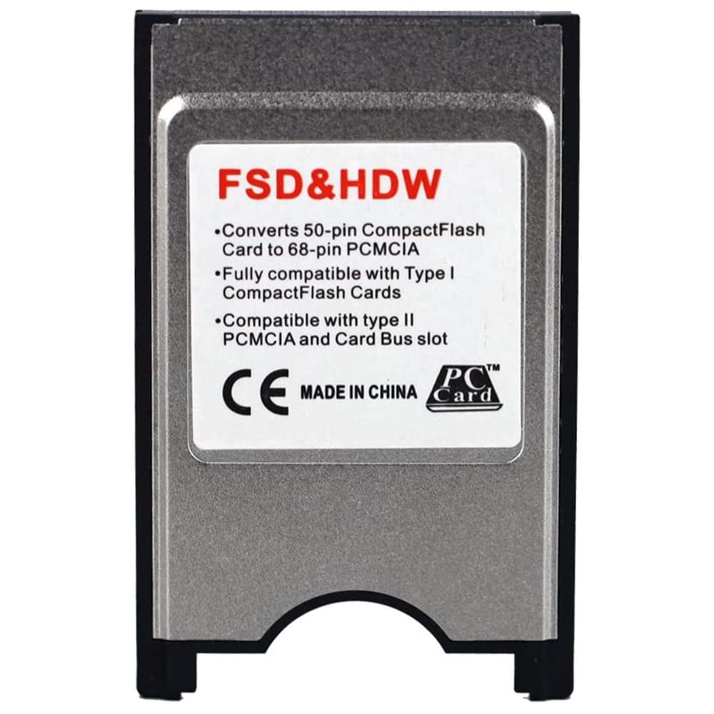 New Compactflash Card To Pc Card Adapter Notebook Laptop Pcmcia Compact Flash Memory Card Reader Cnc