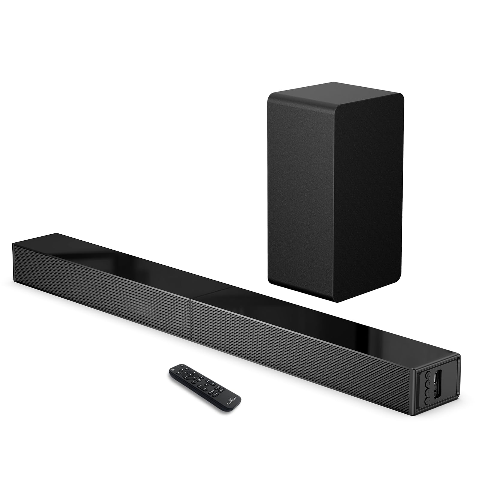 Larksound 2.1 Ch Sound Bar With Subwoofer, 31'' Soundbar For Smart Tv With Hdmi, Optical, Aux, Bluetooth, Usb - Surround Sound S