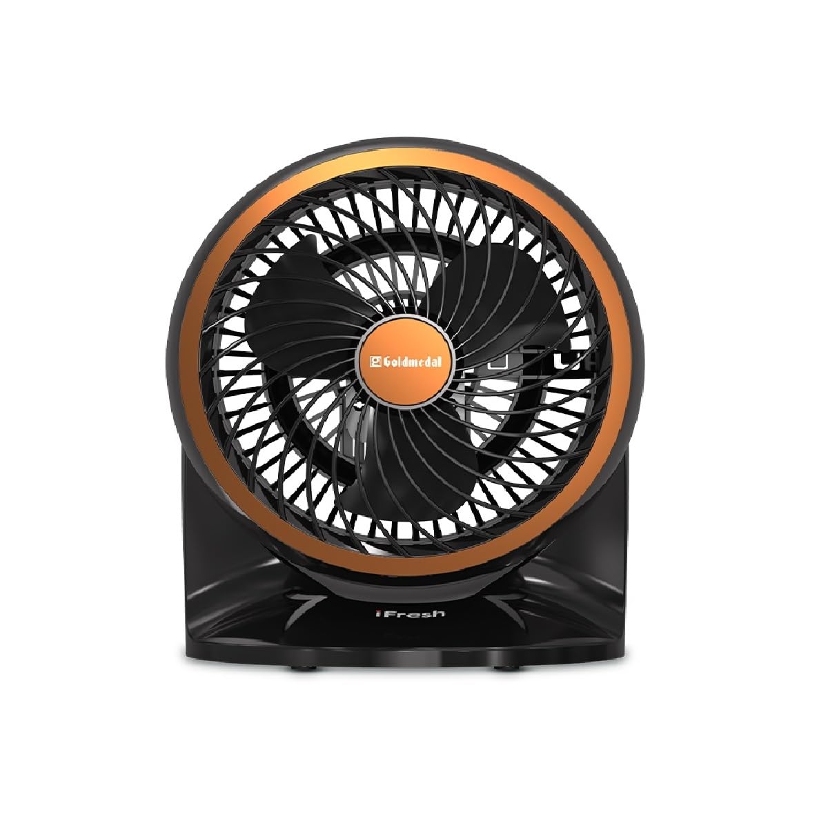Goldmedal IFresh 230 Mm Personal Fan For Home And Office | Desk And Wall Mountable | 3 Speed Controller | High Rpm | 2 Years Wa