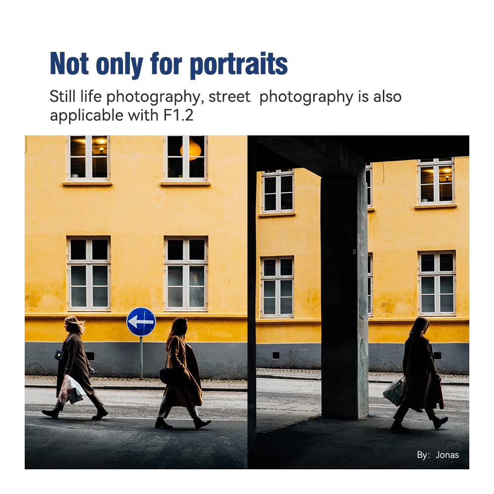 Ttartisan 50Mm F1.2 Aps C Manual Focus Sliver Lens For Sony E Mount Camera Like A5000 A5100 A6000 A6100 A6300 A6400 A6500 A6600 Nex 3 Nex 3N Nex 3R Nex 5T Nex 5R Nex 5 Nex 5N Nex 7 Nex 5C