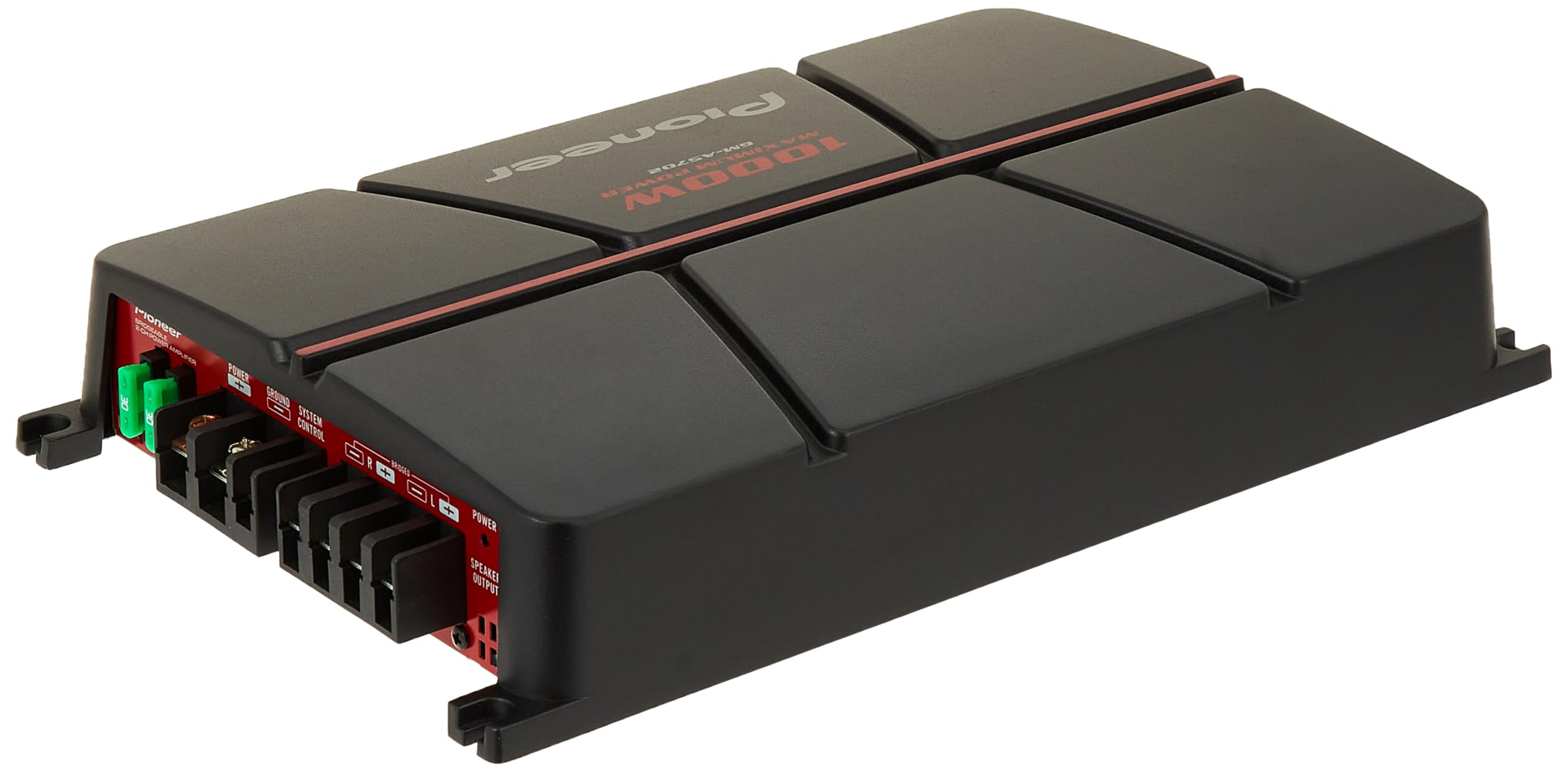 Pioneer Gm A5702 2 Channel, Class Ab, 1000 W Max Power   Bridgeable Multi Channel Amplifier