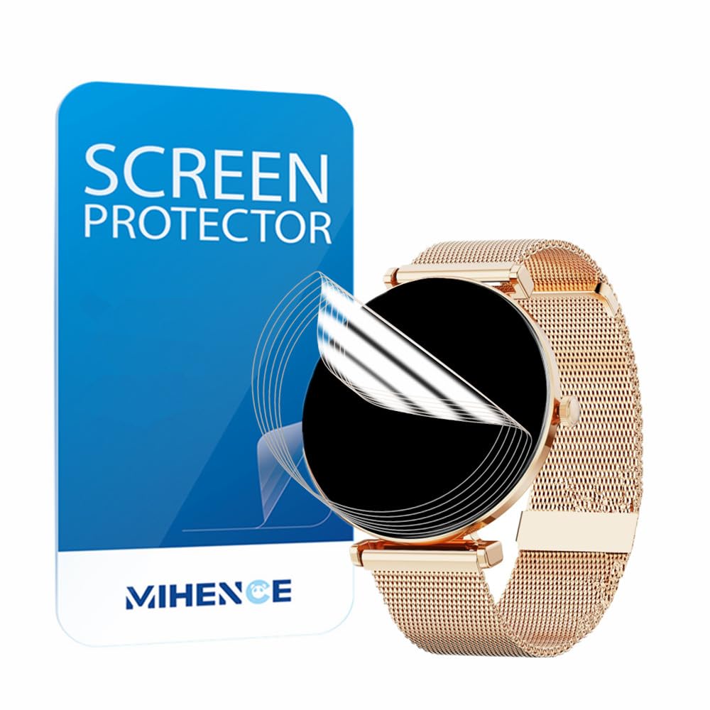 Mihence Screen Protector Compatible For Hwagol 1.43'' Smart Watch, Hd Tpu Protective Film (6Pcs)
