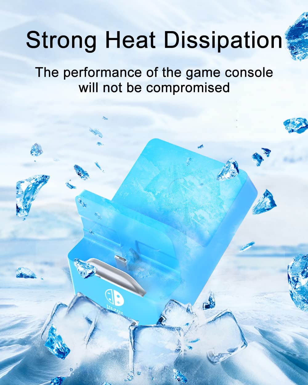 Yigorn Switch Dock For Nintendo Switch, Portable Nintendo Switch Docking Station For Tv With 4K Hdmi/Usb 3.0/ Usb C Charging Por