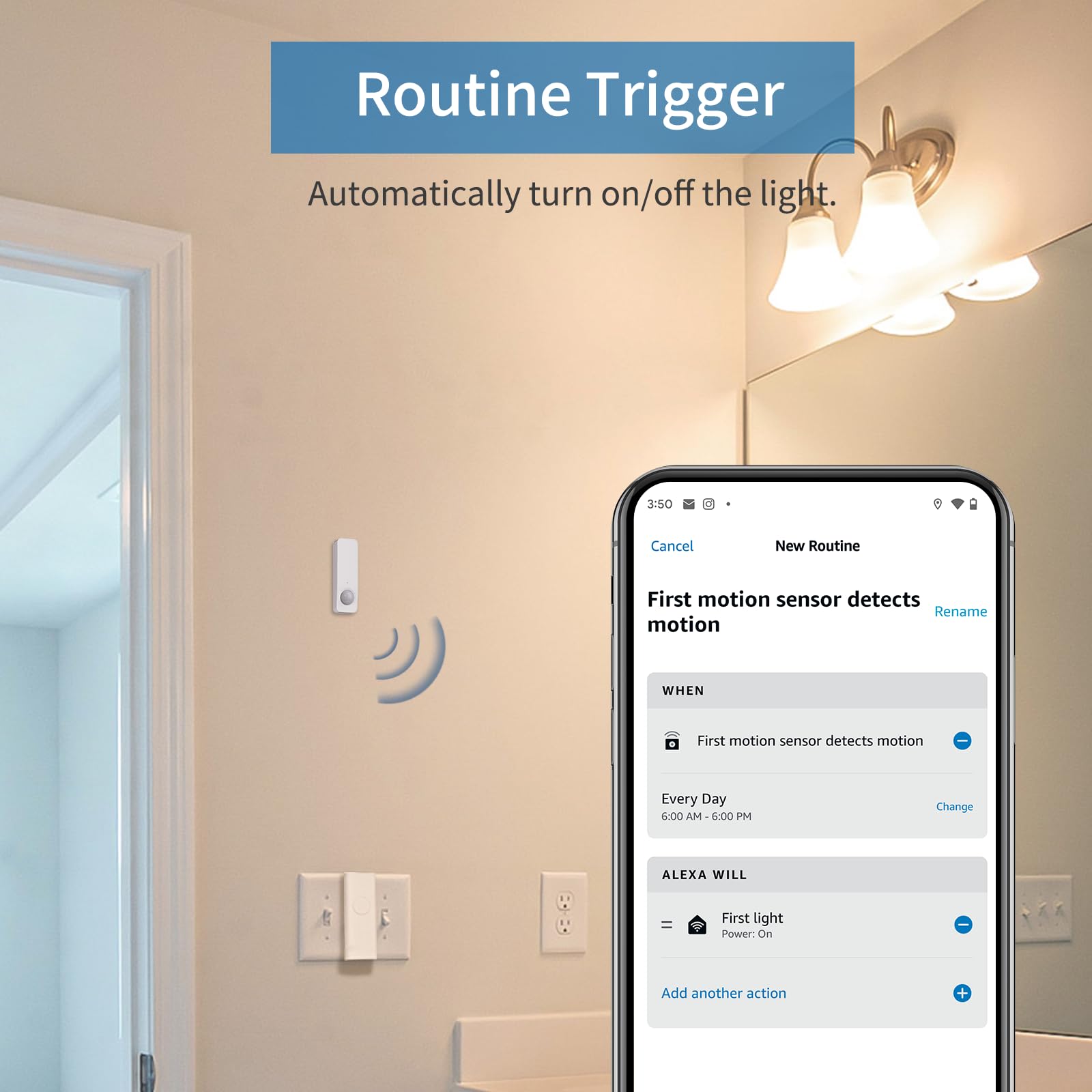 Thirdreality Zigbee Motion Sensor 4 Pack, Zigbee Hub Required, Pet Friendly, Work With Home Assistant, Smartthings, Aeotec, Home