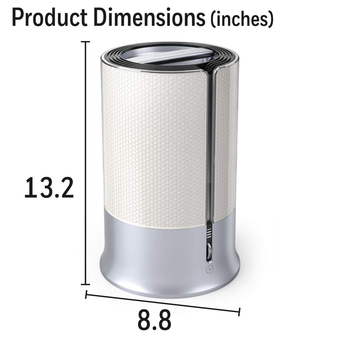 Honeywell Designer Series Cool Mist Humidifier For Medium Room, Bedroom, Kids Room, Or Nursery. Ultra Quiet, Auto Shut Off, Easy