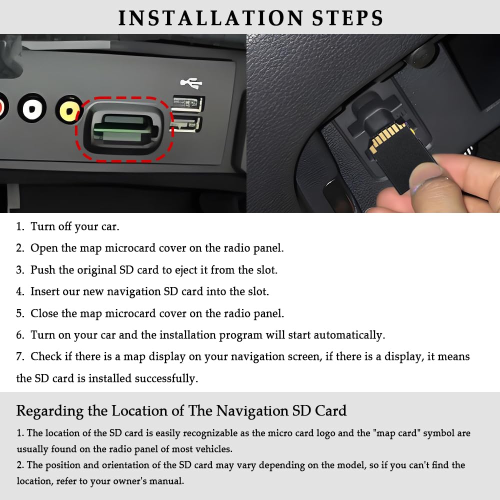 Navigation Gps Sd Card   Latest Us & Canada Maps Micro Sd Card For Upgrading Your Car Gps Navigation System   86271 0E075 Car Ac