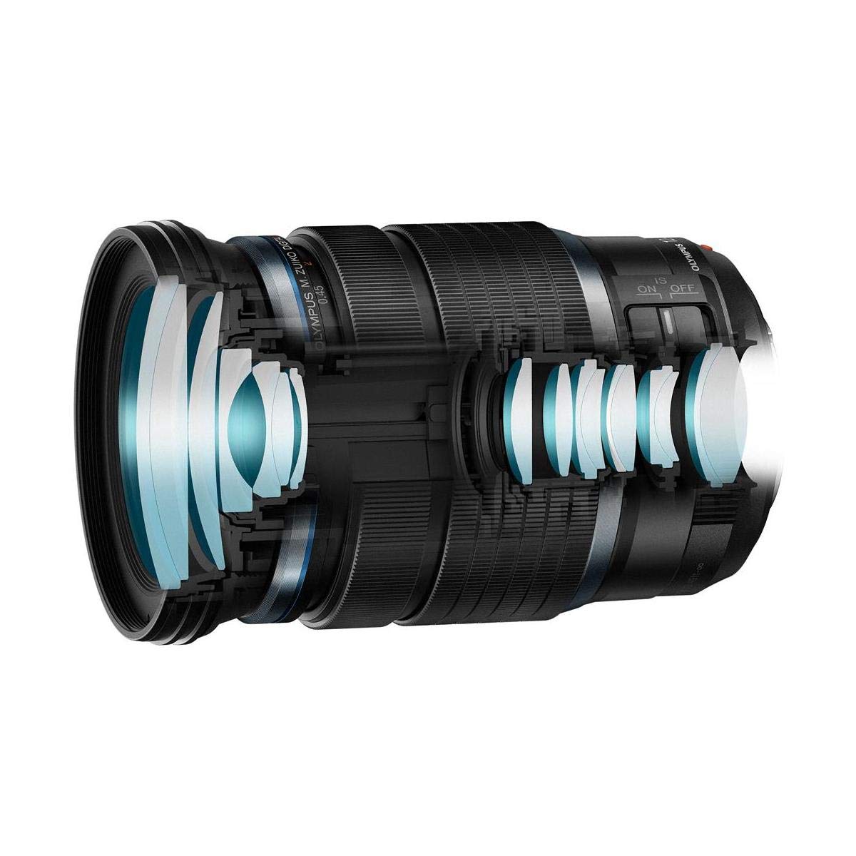 Olympus M.Zuiko Digital Ed 12 100Mm F/4 Is Pro Lens For Micro Four Thirds, Black