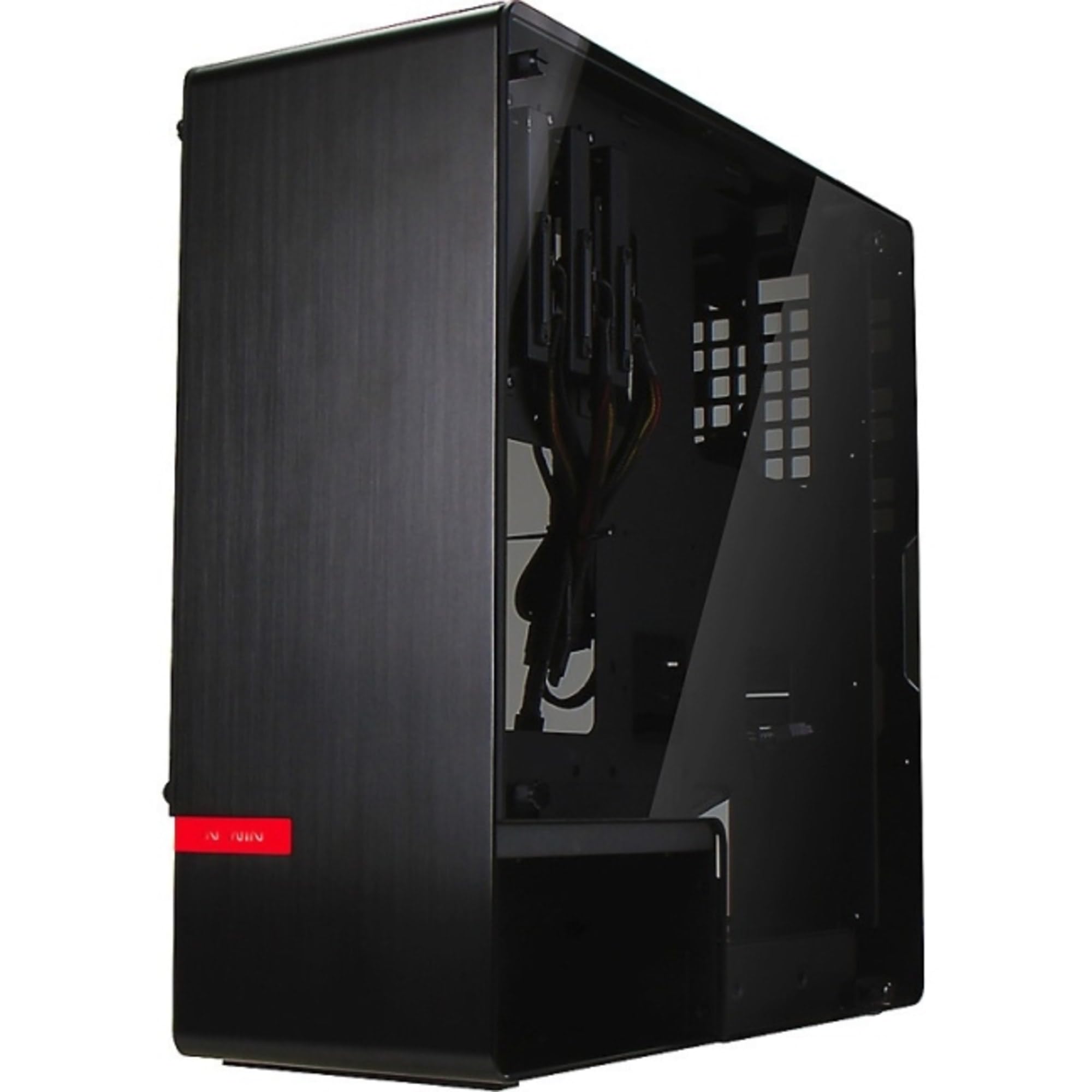 Inwin 904.Plus Black Atx Mid Tower Gaming Computer Case With Tempered Glass