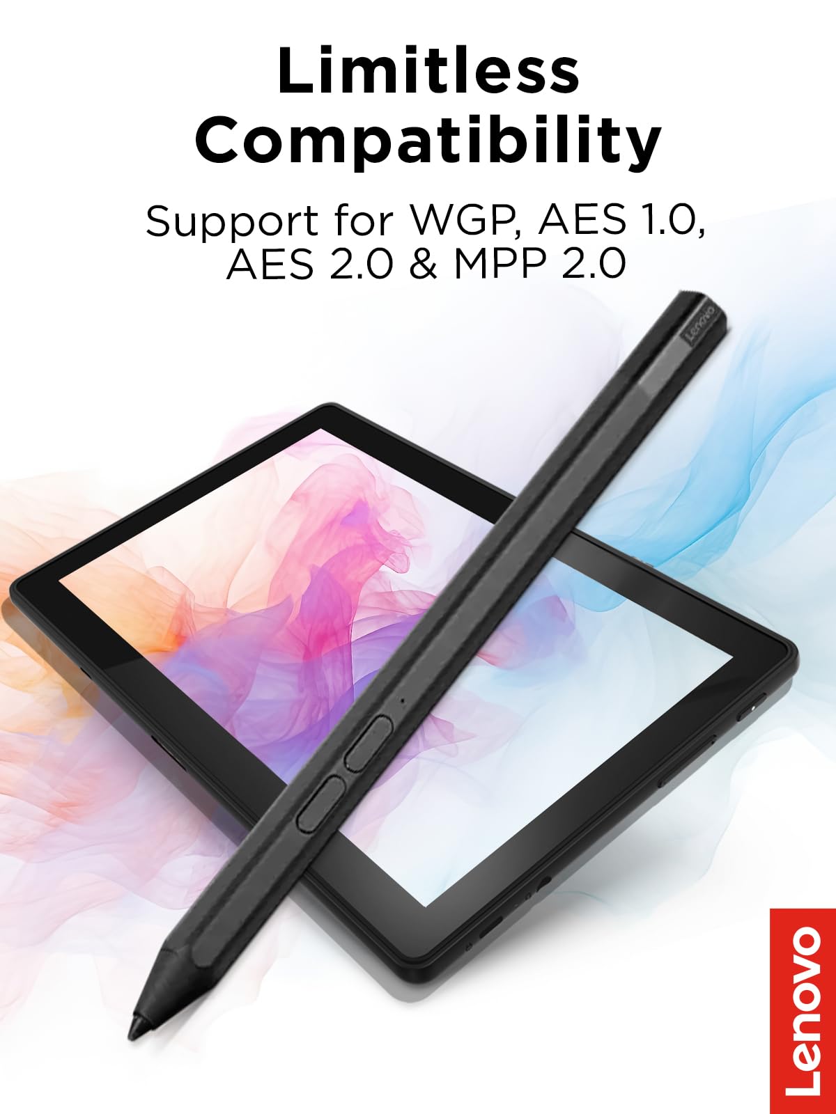 Lenovo Precision Pen 2 (Laptop) - Usb-C Charging - Tilt Recognition - Pen Is Only Compatible With Certain Devices, Iron Grey