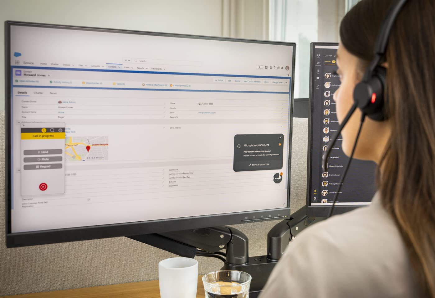 Jabra Engage 50 Ii Wired Mono Headset   Noise Cancelling 3 Mic Technology And Usb A Cable, Ultra Lightweight   Works With All Le